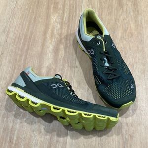 On Running Cloudsurfer Jungle/Lime, Men’s 8.5 - Worn Once, Great Condition